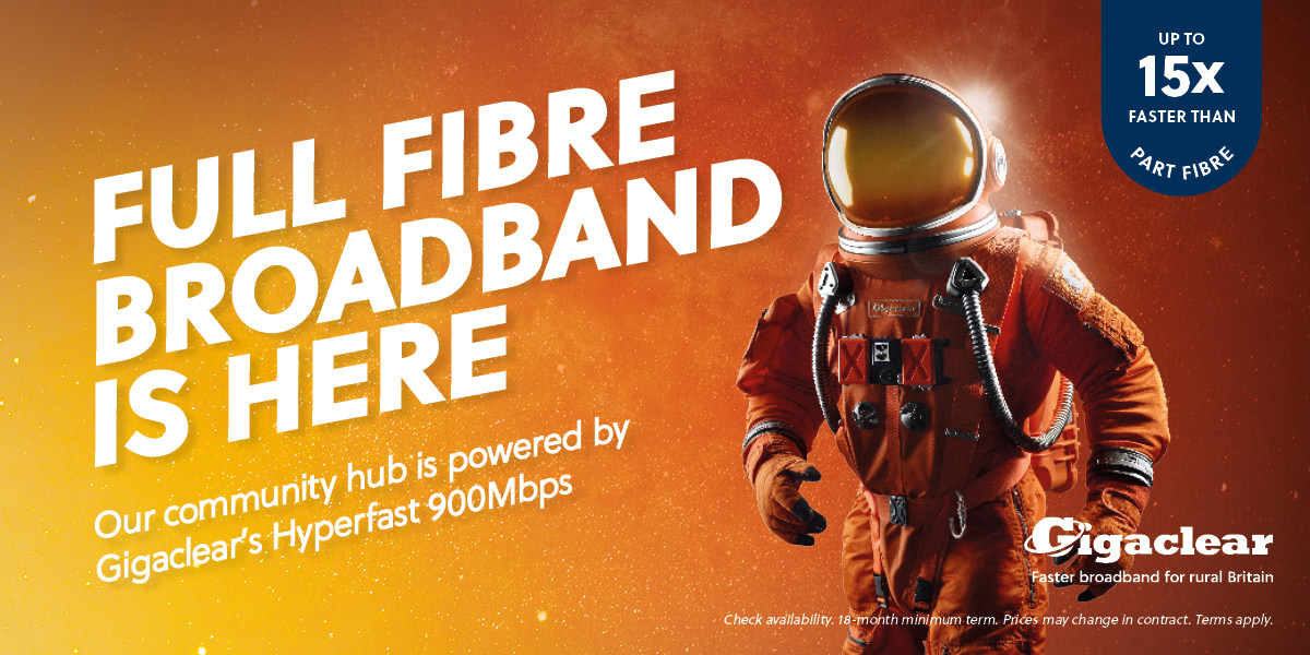 Gigaclerr full fibre broadband